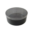 New large-capacity PET fruit flower box food grade round waterproof transparent flower fruit flower arrangement gift box empty box