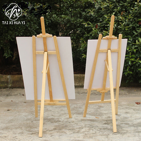 Wooden easel art student special oil painting stand 4k sketch sketch bracket display stand manufacturer wholesale