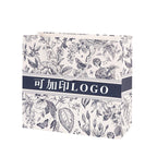 Gift bag, high-end retro color, tote bag, fashionable cross-border paper bag, gift bag, packaging bag can be printed with logo.