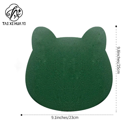 KT cat flower mud flower mud flower block flower arrangement mud bag flower mud absorbent moisturizing material foam sponge flower shop flower bag flower materials