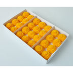 Festival New Ping Pong Chrysanthemum Soap Flower Head Creative Handmade Soap Flower Head Bouquet Gift Box Making Flower Shop Supplies