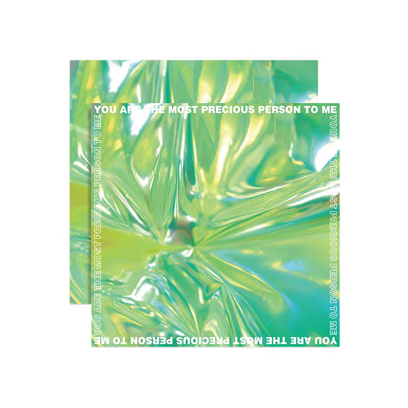 Wholesale Waterproof Fluorescent Candy Flower Wrapping Paper Colorful OPP Material with Coating for Gift Wrap Packing
