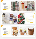 New Manta Rose Soap Flower Seven Layer Roll Core Wave Lace Simulation Flower DIY Flower Shop Packaging Materials
