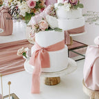 Wholesale Custom Eco-Friendly 100% Cotton Satin Ribbon 3.8cm High-quality Durable Modern Design Fashion Style Wedding