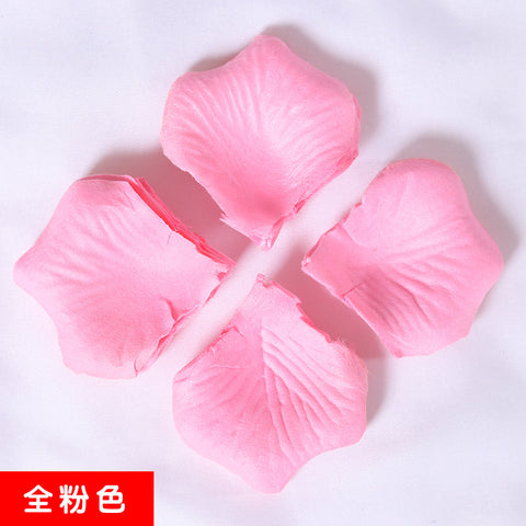 Wholesale wedding scene hand-thrown flower non-woven fabric simulated petals wedding room wedding bed decoration petals 120 pieces/bag
