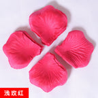 Wholesale wedding scene hand-thrown flower non-woven fabric simulated petals wedding room wedding bed decoration petals 120 pieces/bag