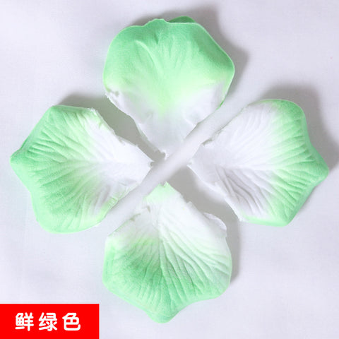 Wholesale wedding scene hand-thrown flower non-woven fabric simulated petals wedding room wedding bed decoration petals 120 pieces/bag