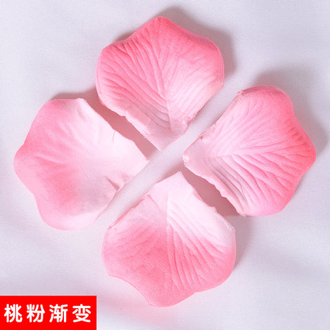 Wholesale wedding scene hand-thrown flower non-woven fabric simulated petals wedding room wedding bed decoration petals 120 pieces/bag