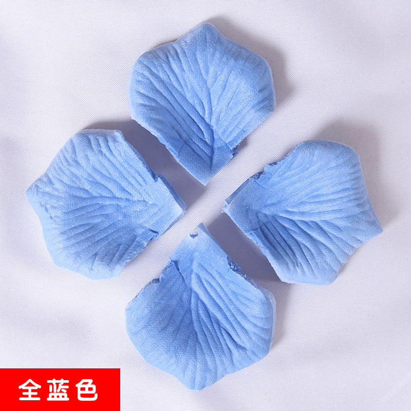 Wholesale wedding scene hand-thrown flower non-woven fabric simulated petals wedding room wedding bed decoration petals 120 pieces/bag