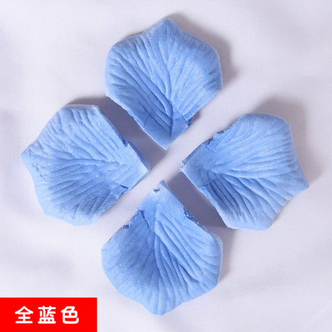 Wholesale wedding scene hand-thrown flower non-woven fabric simulated petals wedding room wedding bed decoration petals 120 pieces/bag