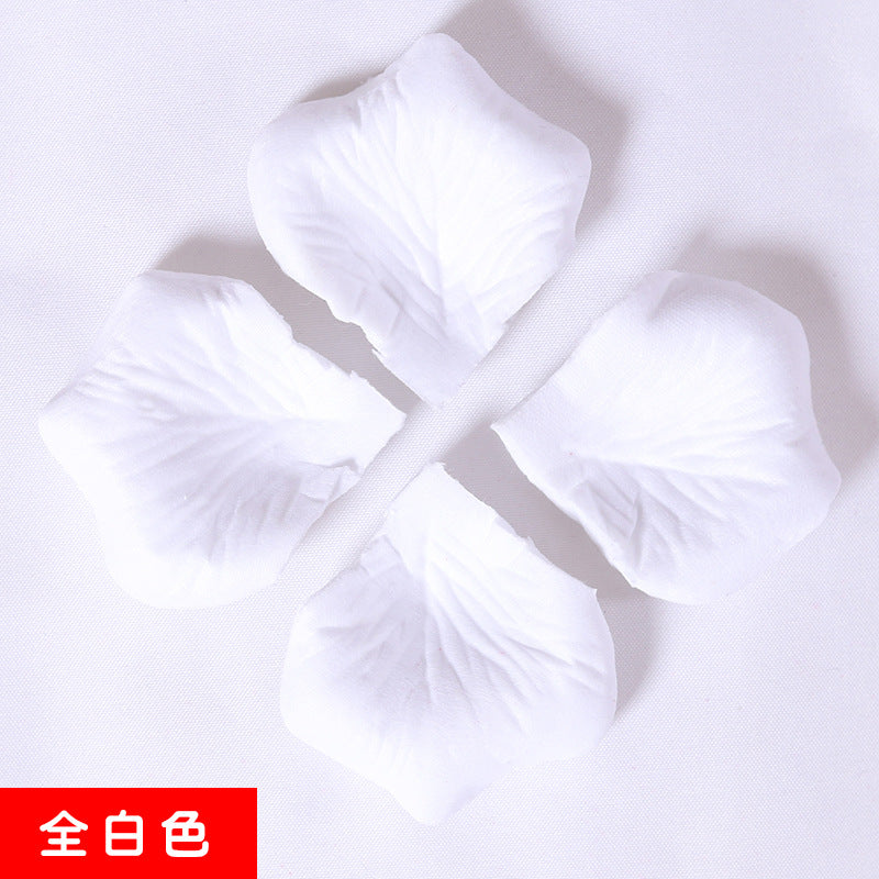 Wholesale wedding scene hand-thrown flower non-woven fabric simulated petals wedding room wedding bed decoration petals 120 pieces/bag