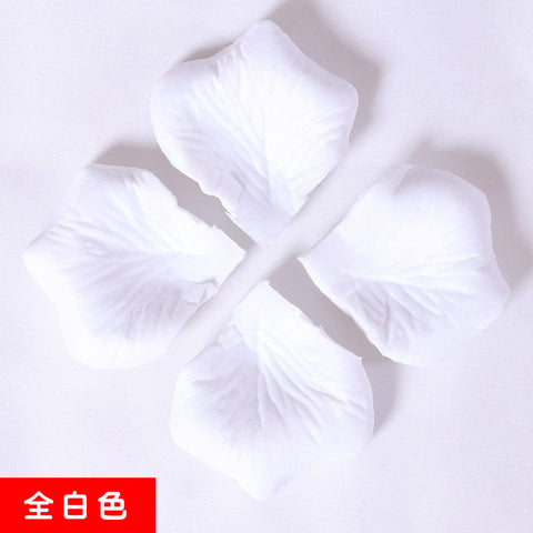 Wholesale wedding scene hand-thrown flower non-woven fabric simulated petals wedding room wedding bed decoration petals 120 pieces/bag