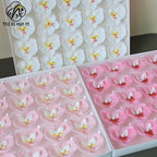 New Phalaenopsis Christmas Soap Flower Orchid Soap Flower Gift Box Bouquet Making Decoration Flower Shop Spot