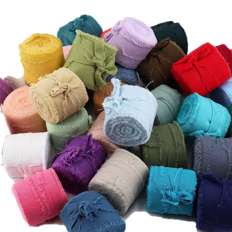 Wholesale Custom Eco-Friendly 100% Cotton Satin Ribbon 3.8cm High-quality Durable Modern Design Fashion Style Wedding