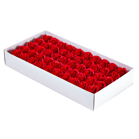 Valentine's Day gift simulated rose gift box with base three-layer soap flower handmade material package soap flower wholesale