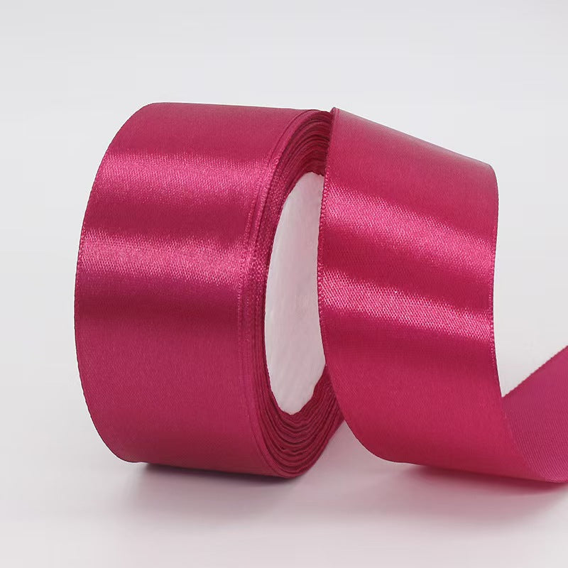 40mm Polyester Satin Ribbon Fashion-Style Floral and Gift Wrapping Ribbon for Birthday Christmas Halloween Decorations