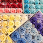 New Manta Rose Soap Flower Seven Layer Roll Core Wave Lace Simulation Flower DIY Flower Shop Packaging Materials