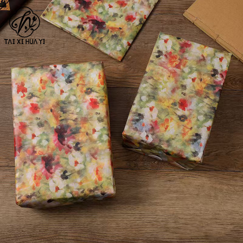 New Monet Garden Sydney Paper Thickened 22g Cotton Paper Printing Tissue Paper Gift Wrapping Paper ins Packaging Materials