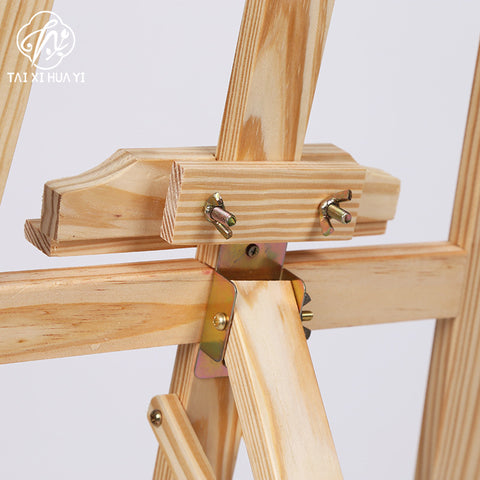 Wooden easel art student special oil painting stand 4k sketch sketch bracket display stand manufacturer wholesale