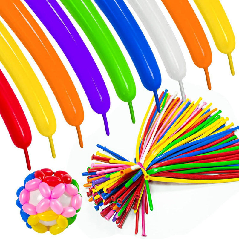 Magic Balloon 260 Long Balloon Birthday Party Wedding Arrangement 1.8g Thickened Long Latex Balloon