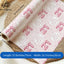 Personalized Eco-Friendly Art Paper Birthday Gift Wrap for Any Age & Name Custom Pink Design for Girls Party