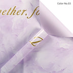 Double-sided Waterproof PVC Flower Wrapping Paper for Valentine's Day Bouquets and Gifts Florist Wrapper