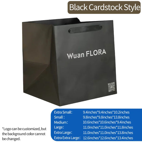 Flower Tote Bag Packaging Paper Bag Internet Famous square Hugging Bag Large Gift Bouquet Handbag