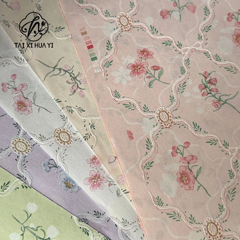 Premium Cotton Art Paper Floral Bouquet Wrapping Paper Virgin Floral Packaging Supplies for Valentine's Day Gift