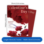 Valentine's Day Waterproof Flower Wrapping Paper Bouquet Packaging Material with Double Sided PE Coating