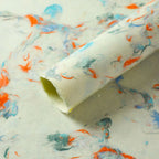 Dunhuang Art Hand-Torn Wood Pulp Wrapping Paper Coated Floral Gifts with Ancient Methods Flower Wrapping Paper