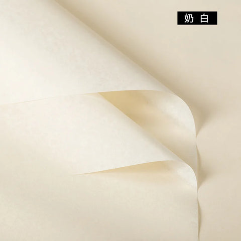 Customized Advanced Ins Snow Pear Flower Wrapping Paper Single Side PE Coated for Village-inner Use
