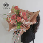 50*70cm Soft Pear Paper Waterproof Uncoated Virgin Pulp Elegant Flower Bouquet Wrapping Gift Wrapping Paper