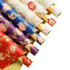 Colorful Flower Pattern Printed PE Coated Virgin Pulp Waterproof Flower Wrapping Paper for Florist Supplies