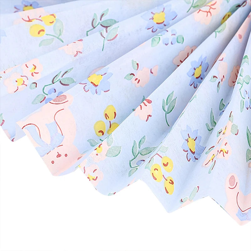 Garden Bear Soft Stretch Film 40*50cm Holiday Gift Wrap Moisture Proof Fresh Flower Bouquet Packaging รูปสินค้าหลัก