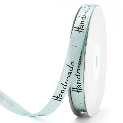 Wholesale Eco-friendly Polyester Printed Handmade Single Face Slogan Cake Decorative Ribbon Wedding