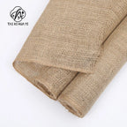 Wholesale 50cm*3m Linen Fabric Roll Rose Bouquet Flower Wrapping Paper Elegant Gift Packaging Paper