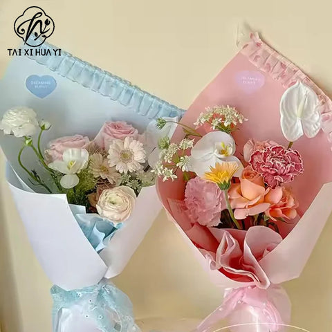 High Quality Single Flower Wrapping Paper Recyclable PE Coating for Parties Holidays and Flower Shops