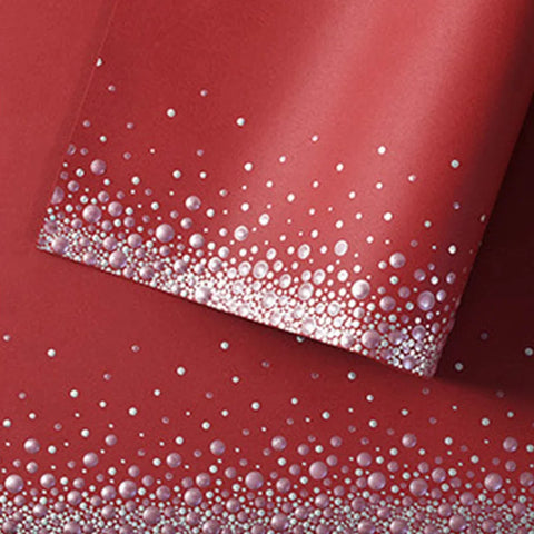 Wholesale Bouquet Wrapping Paper Recyclable Virgin Pulp PE Coating for Flower Packing Wrap