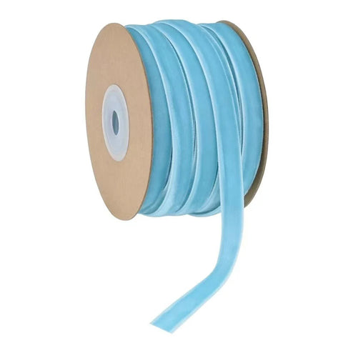 Single Sided 1cm & 2.5cm Velvet Non Elastic Plush Belt Luxury Christmas & Valentine's Day DIY Bow Accessory for Weddings