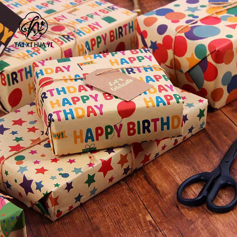 Premium Quality Copper Sheet Paper for Elegant Gift Wrapping Special Occasions Birthdays Valentine's Day