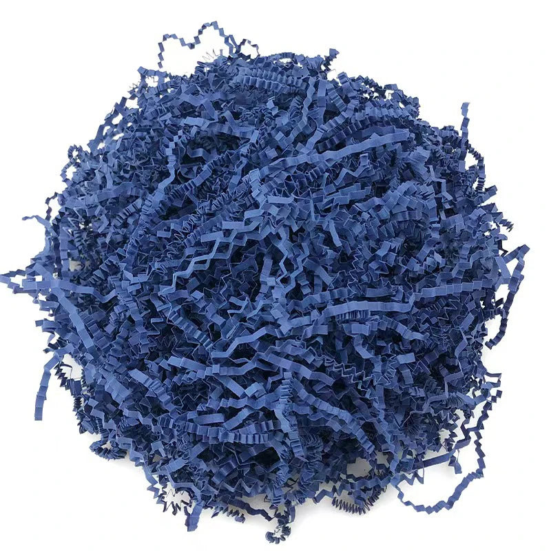 Elegant Luxury Crepe Paper Crinkle Cut Shredded Material for Gift Baskets and Box Packaging Premium Decorative Filler Main image