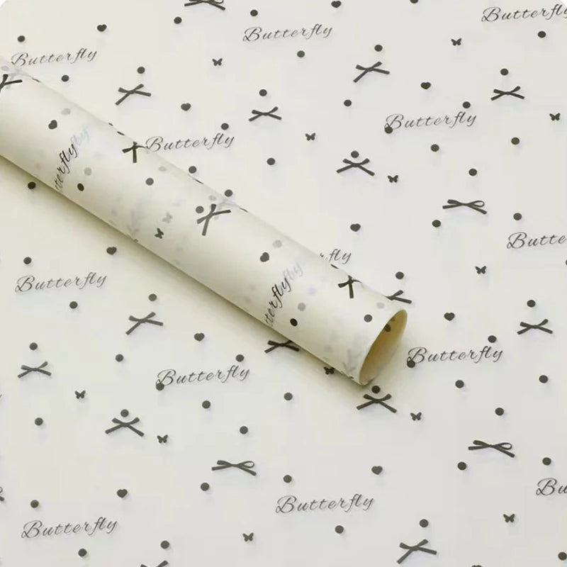 Waterproof Flower Wrapping Liner Art Paper 50*70cm Bouquet Gift Packaging Personalized Paper