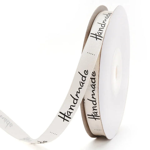 Wholesale Eco-friendly Polyester Printed Handmade Single Face Slogan Cake Decorative Ribbon Wedding