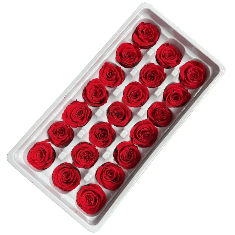 Hot Selling DIY Handmade Preserved Roses Realistic Dried Flower Gift Box Materials for Mother's Day Wedding Valentine's Day Gift