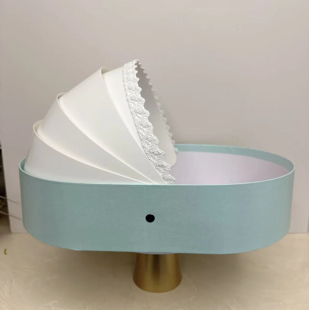 Cradle Flower Box Egg Postpartum Hand Gift Box Flower Basket Flower Bouquet Packaging Box