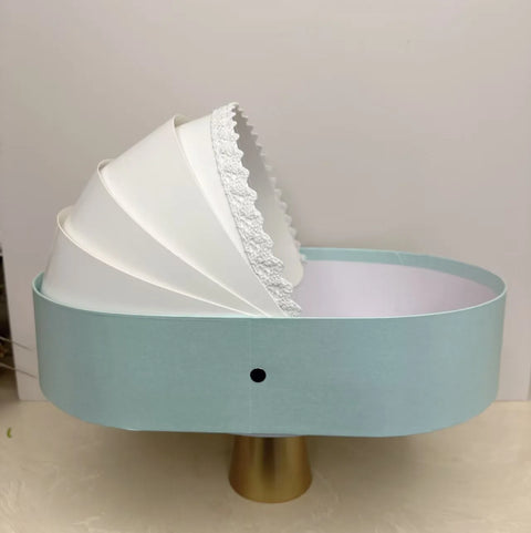 Cradle Flower Box Egg Postpartum Hand Gift Box Flower Basket Flower Bouquet Packaging Box
