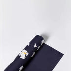 Iris Flower Pattern Printed Matte PVC Coating 57*57cm Waterproof Floral Packaging Paper for Florist Wrapper