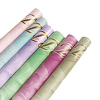Double-sided Waterproof PVC Flower Wrapping Paper for Valentine's Day Bouquets and Gifts Florist Wrapper
