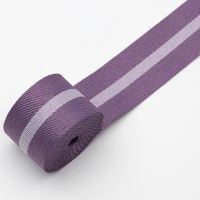 Two-color Woven Ribbon DIY Gift Packaging Ribbon with Fresh Flower for Birthday Halloween Wedding Christmas