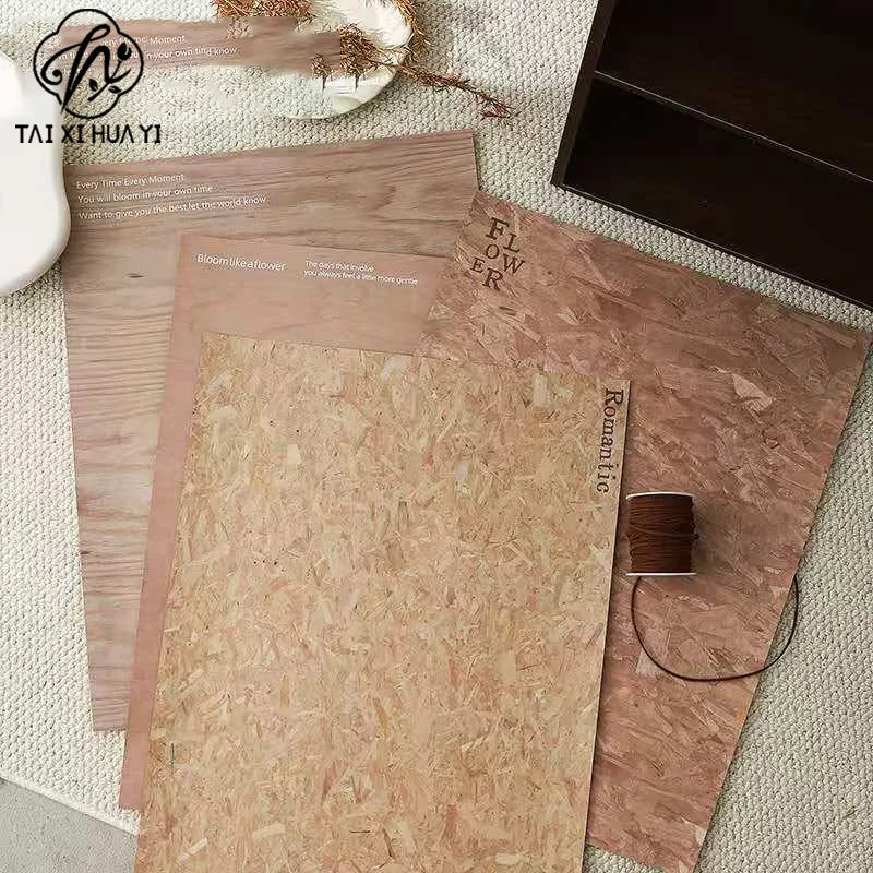 Flower Wrapping Paper Plastic Wrapping Paper Maillard Cappuccino Bouquet Wrapping Premium Handmade DIY Virgin